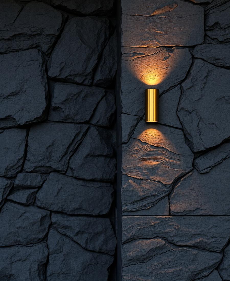 Stone wall detail